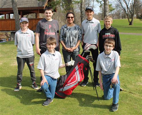 JH boys golf team